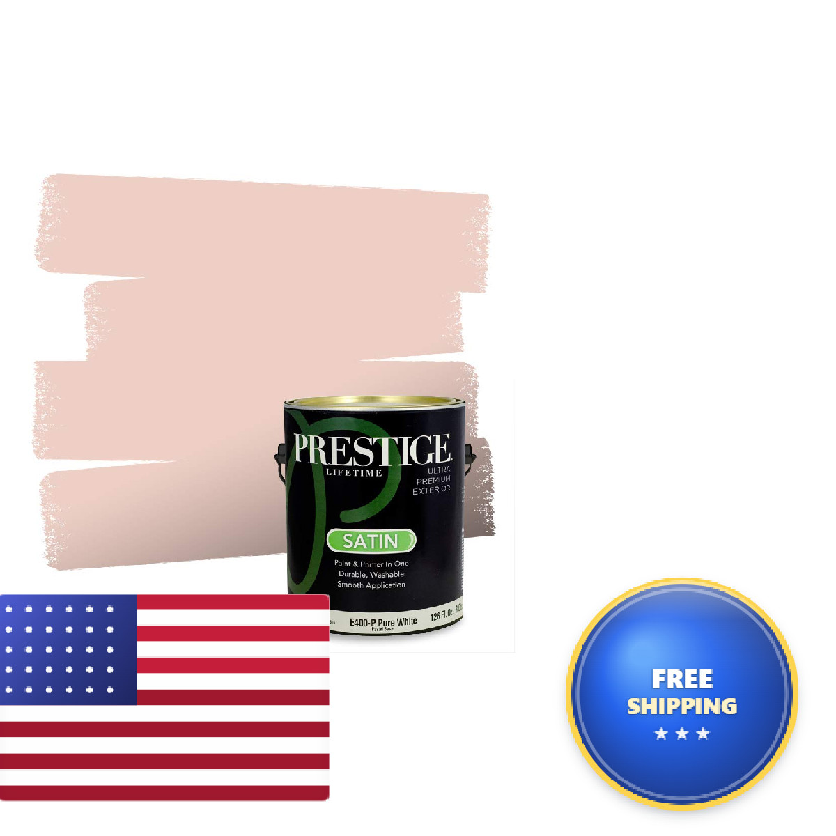 Prestige Paints Exterior Paint And Premiumr In One 1-Gallon Satin Comparable