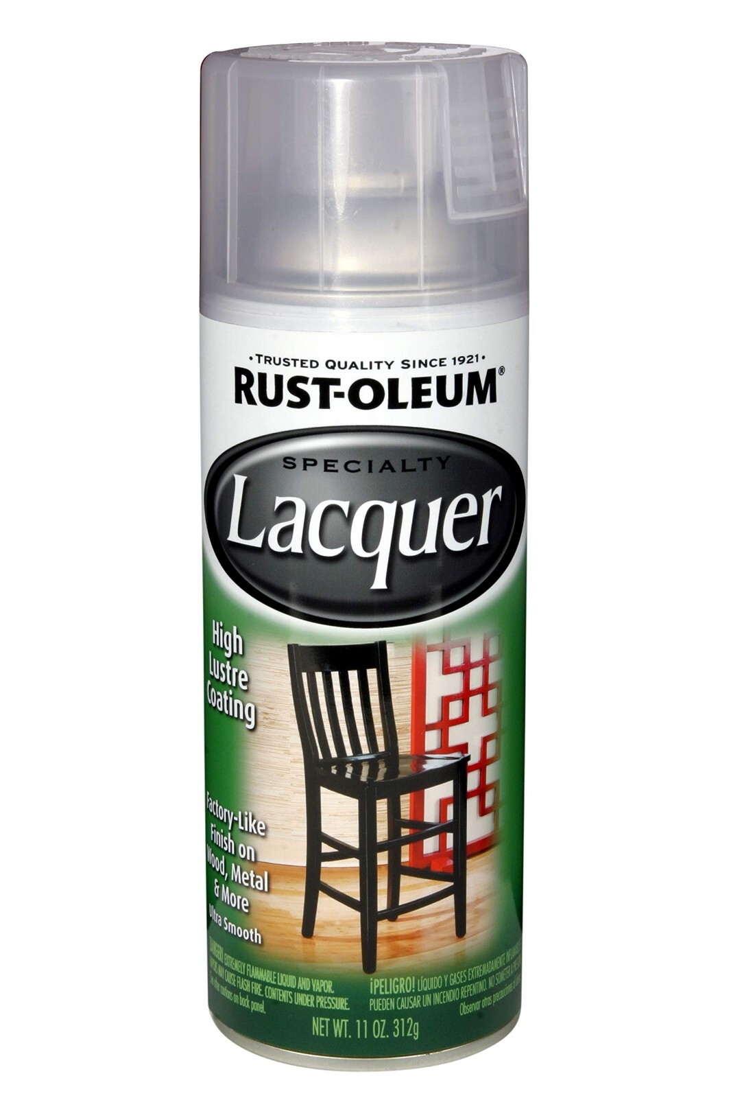 Rust-Oleum 1906830 Lacquer Spray, 11-Ounce, Gloss Clear (18 PACK)