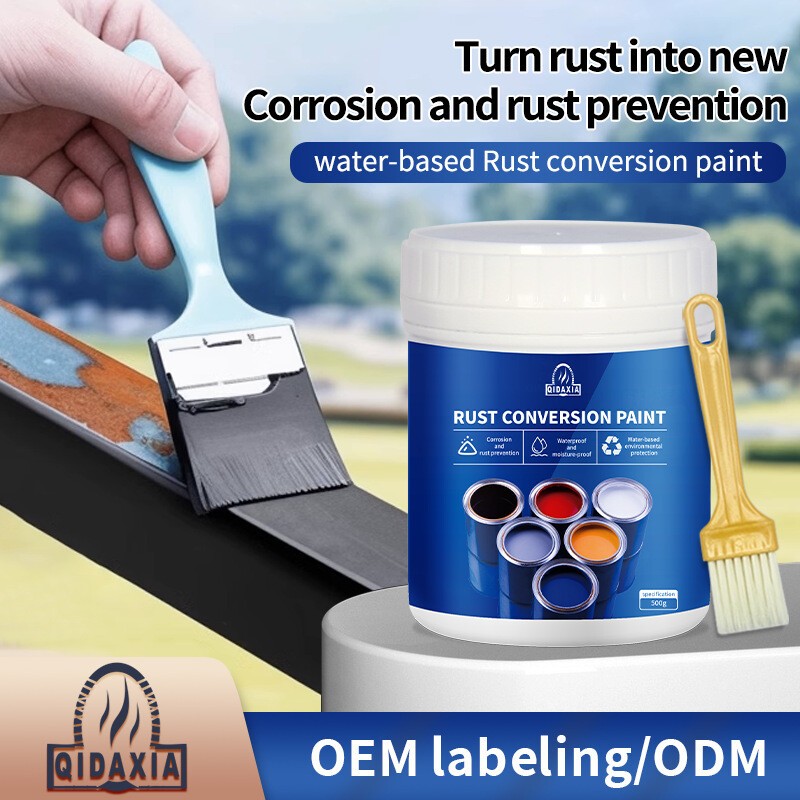 2025 Rust Converter,Weatherproof Rust Converter Paint for Metal,Metallic Paint