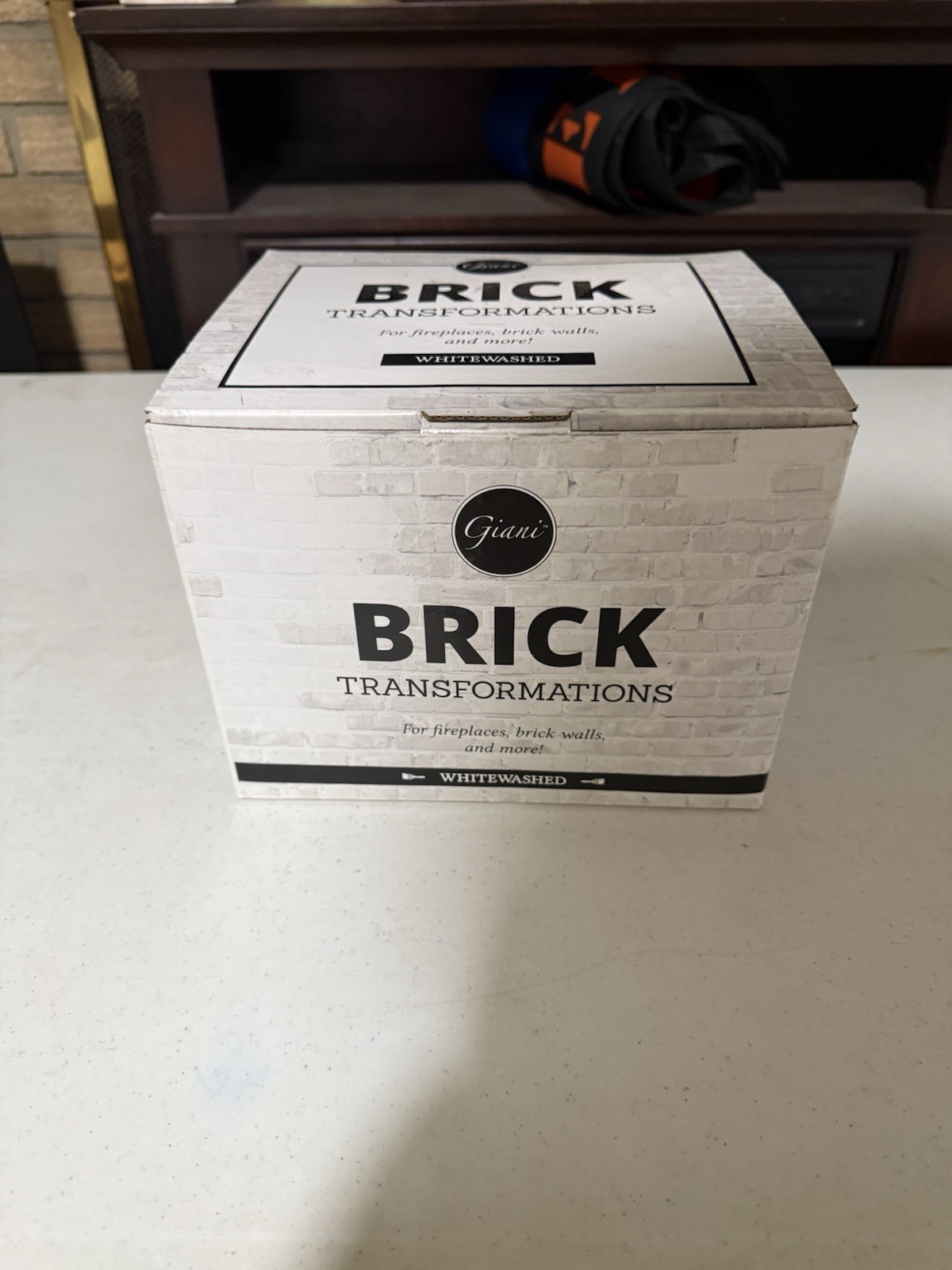 Giani Brick Transformations Kit- Whitewashed Open Box – NEW