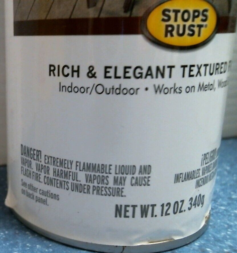 Rust-Oleum Multicolor textured Spray Paint 12 oz. ea. LOT OF 5 (223525) FS