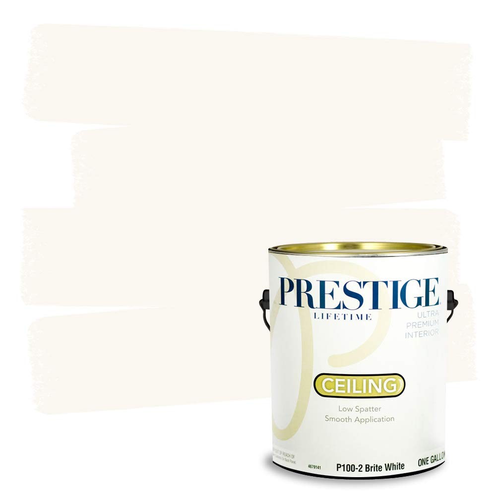 Prestige Interior Ceiling Paint 1-Gallon Brite White