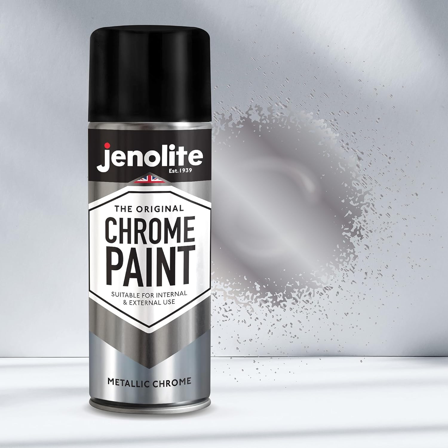 Chrome Spray Paint – Smooth Chrome Finish – Multi Surface Paint for Metal, Plast