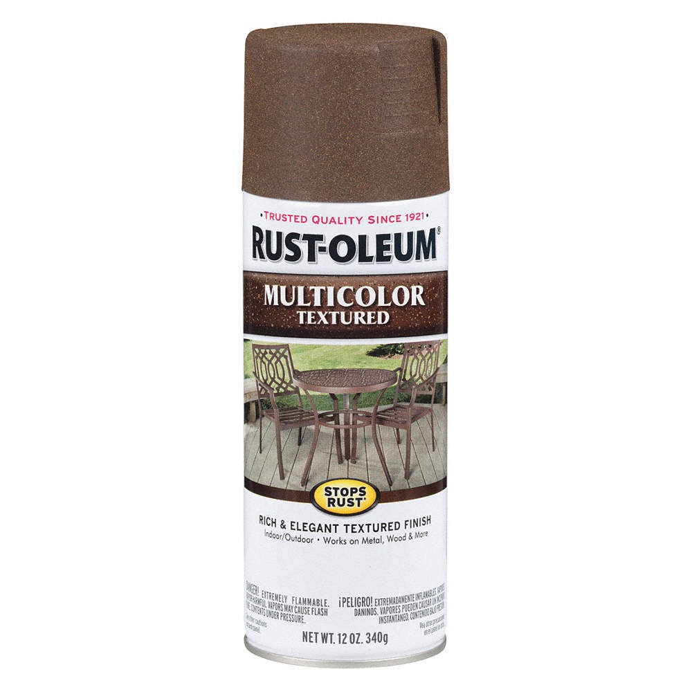 RUST-OLEUM 223523 Spray Paint,Autumn Brown,12 oz. 2CEF2