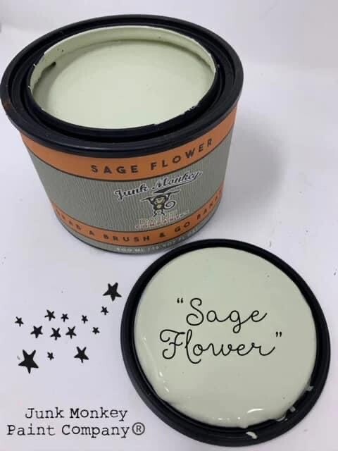 Junk Monkey Paint Company Clay and Mineral Paint- Sage Flower