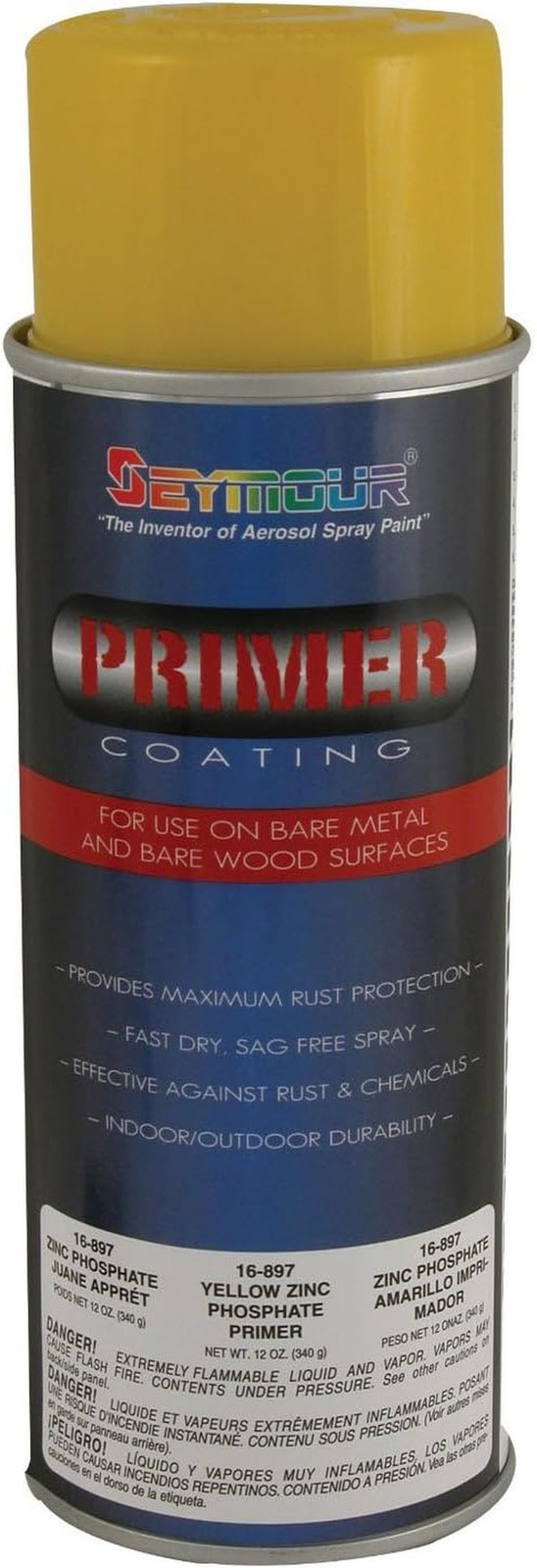16-897 Primer, Yellow Zinc Phosphate 12 Ounce (Pack of 1)