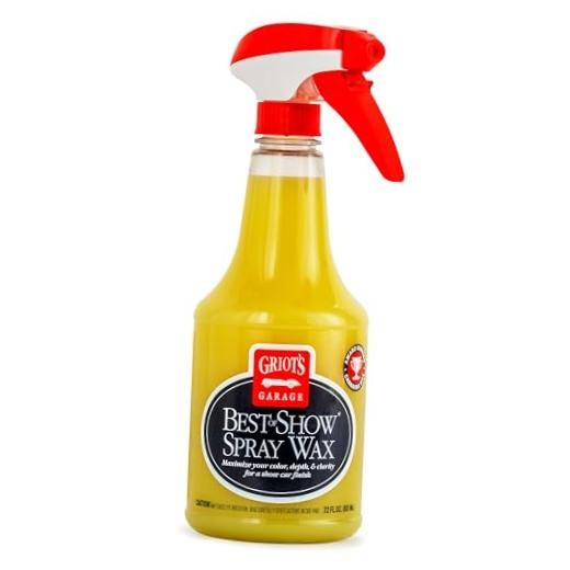 Best of Show Spray Wax for Car Detailing, Works on Paint Protection Films 22oz