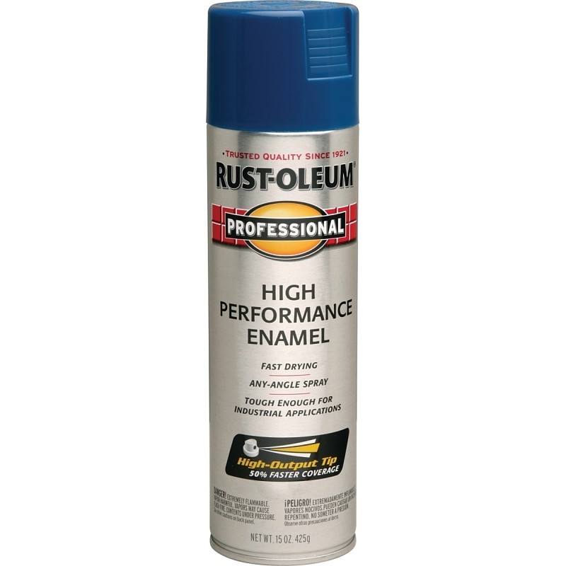 Rust-Oleum 7527838 Enamel Spray Paint, Gloss, Royal Blue, 15 oz, Can