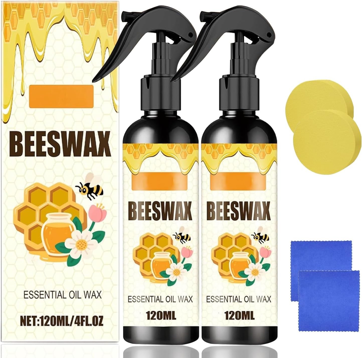 Natural Beeswax Spray Cleaner – Safe, Convenient Furniture Polish for Wood