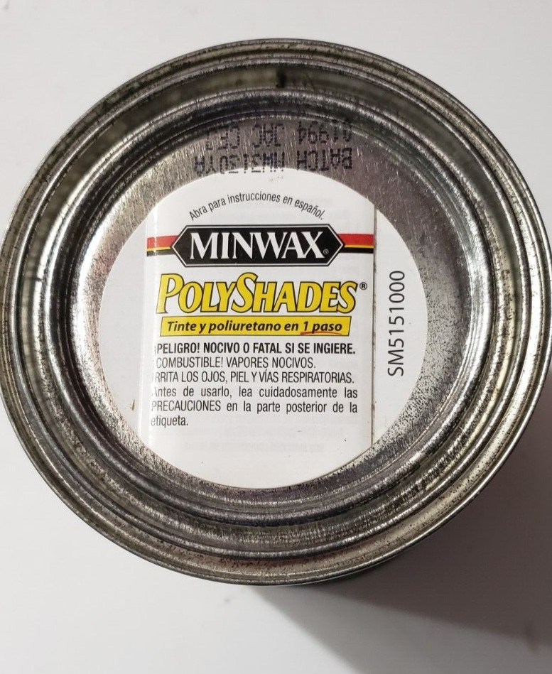 Minwax PolyShades Oil-Based Polyurethane Stain, Classic Oak Satin #370 NOS