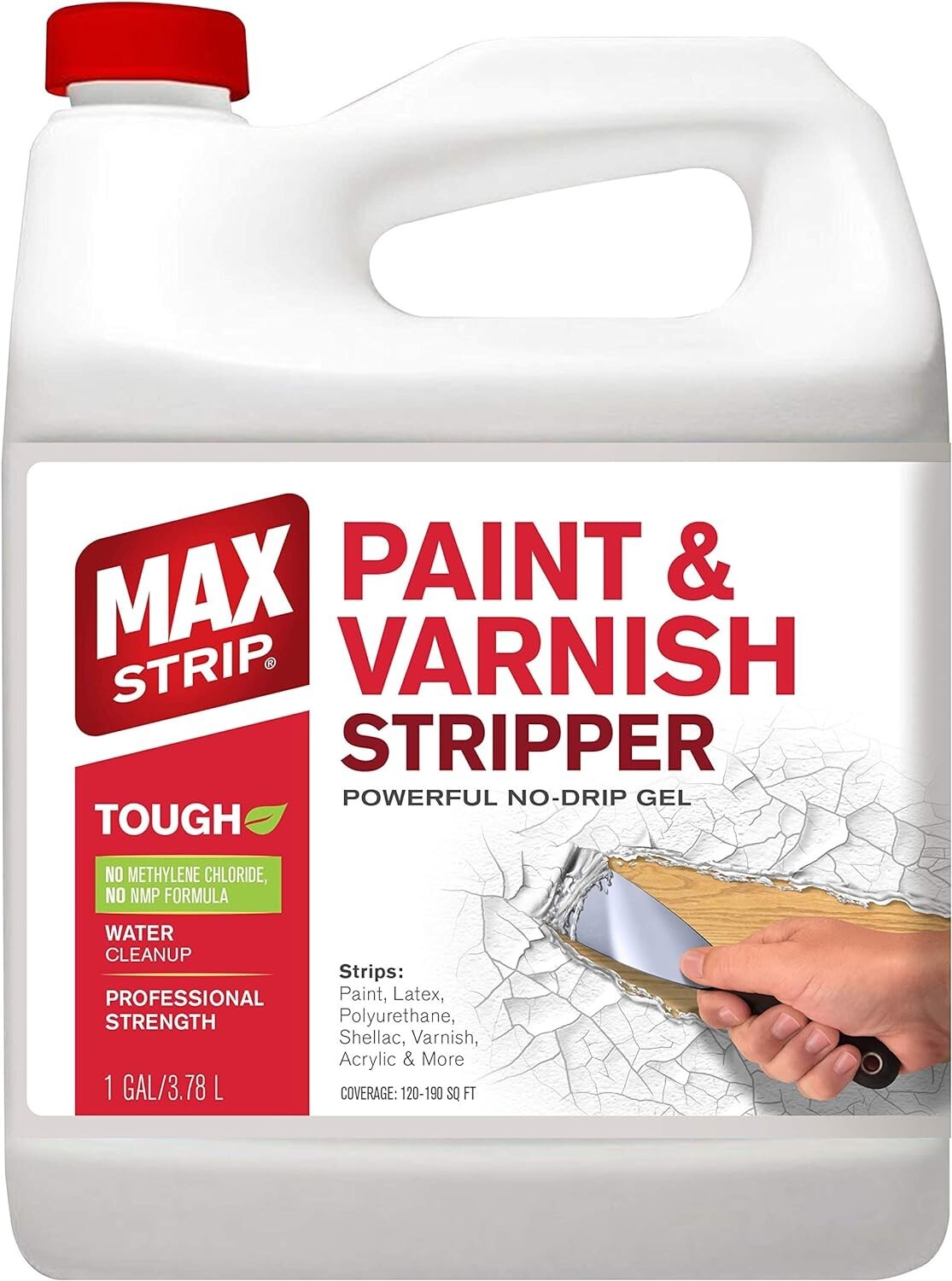 Professional Strength Paint and Varnish Stripper – 1 Gallon – Strips Paint, L…