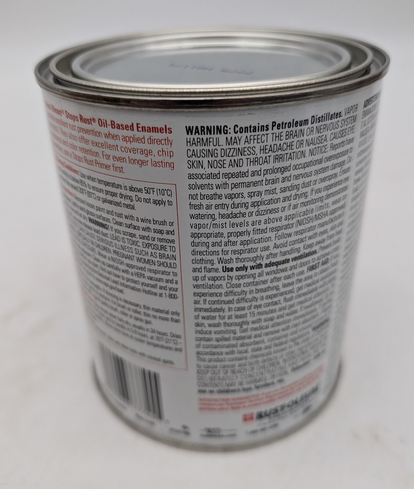 New Rust-Oleum Protective Enamel Paint 32-Ounce Gloss Leather Brown 1 QT