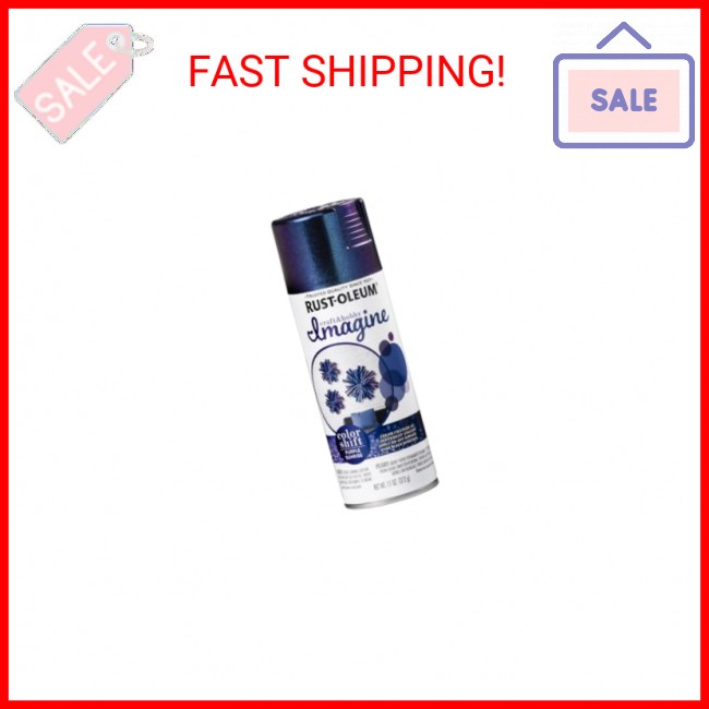 Rust-Oleum Imagine Craft & Hobby Color Shift Spray Paint Purple Sunrise, 11 oz.
