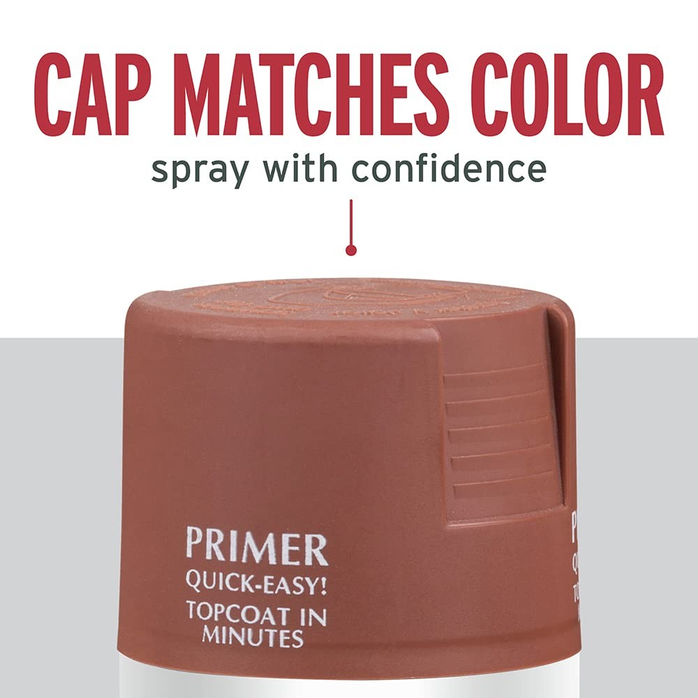 7769830 Stops Rust Rusty Metal primer Spray, 12 oz, Flat Brown